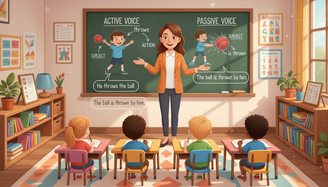 Active Voice and Passive Voice