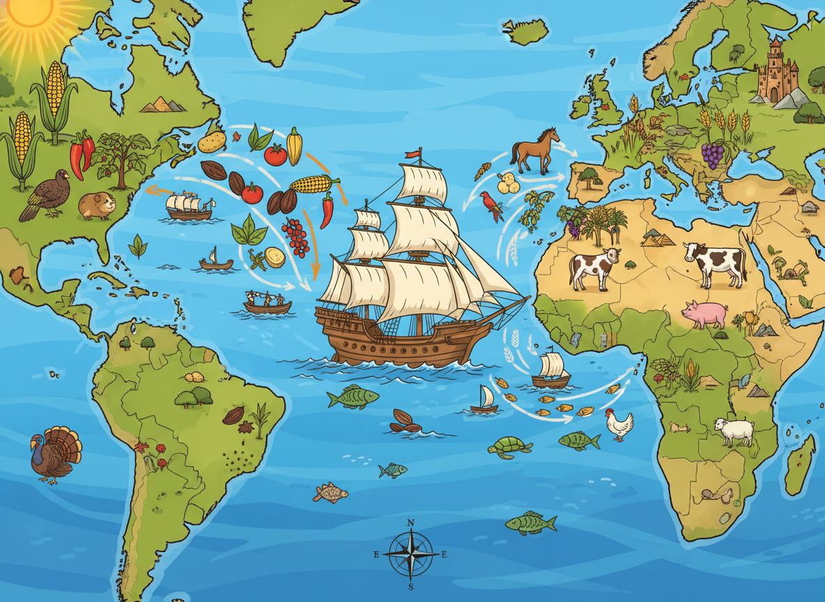Columbian Exchange in the classroom