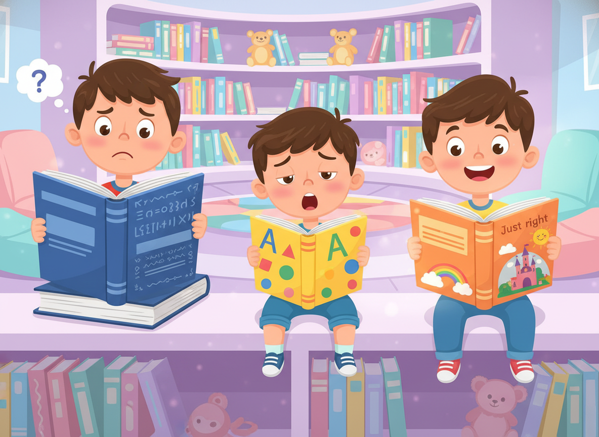 Just-Right Book in the classroom