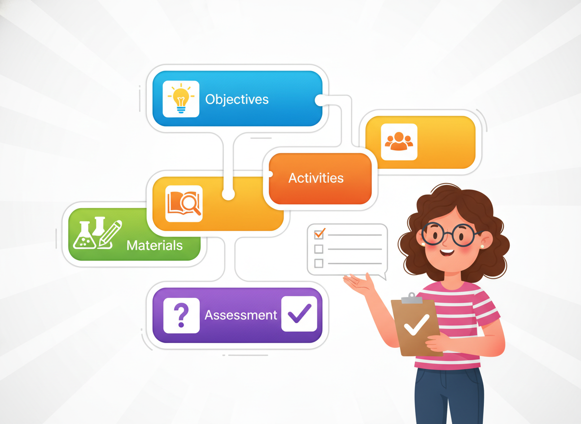 Lesson Plan in the classroom