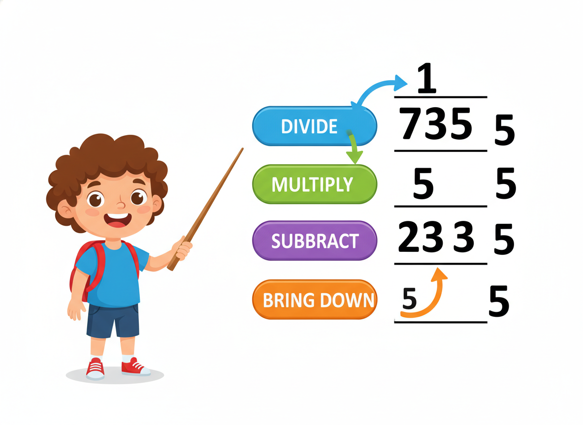 Long Division in the classroom