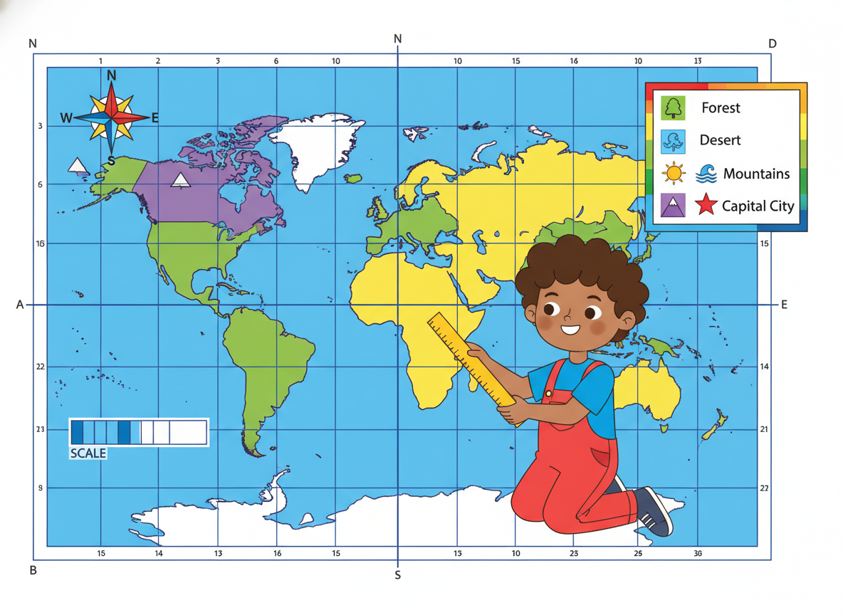 Map Skills in the classroom