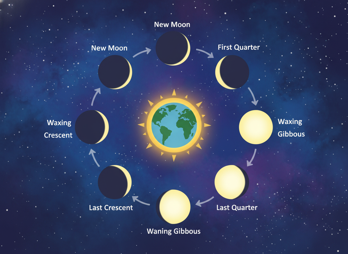 Moon Phases in the classroom