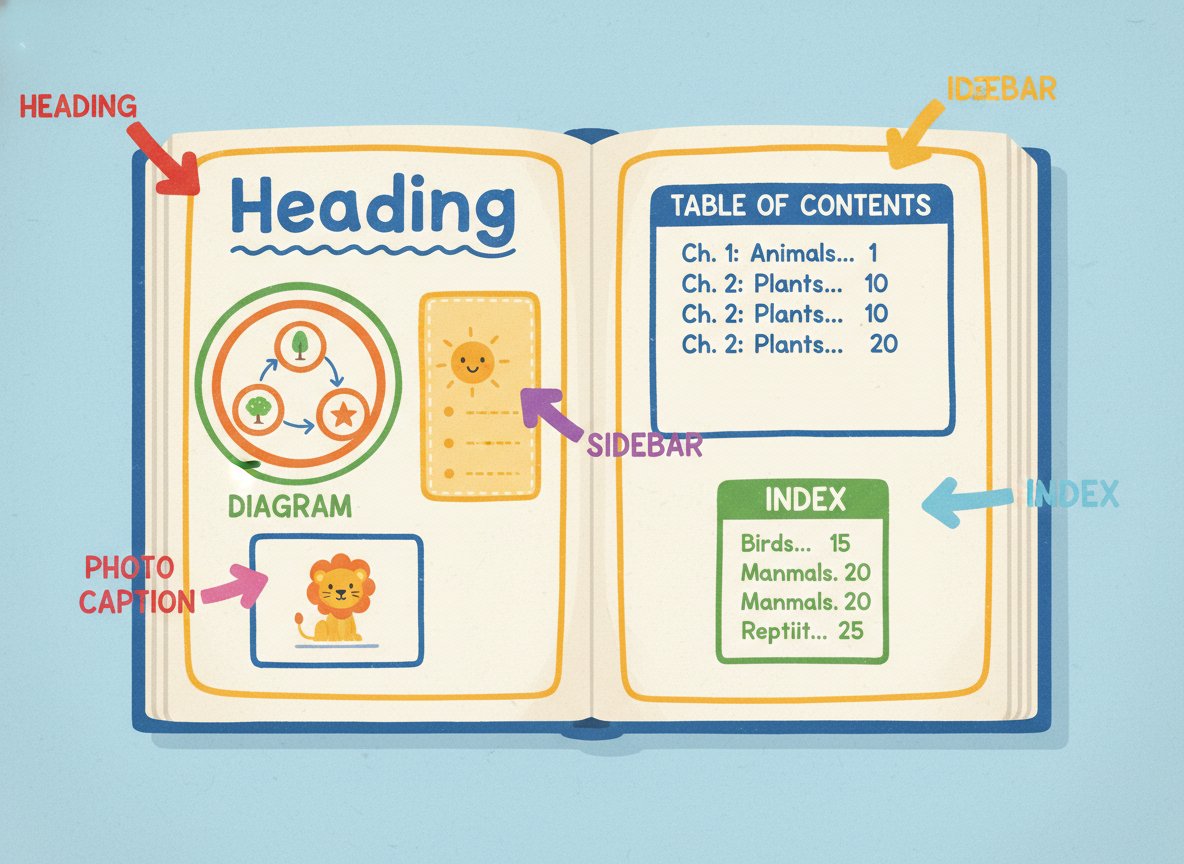 Nonfiction Text Features in the classroom