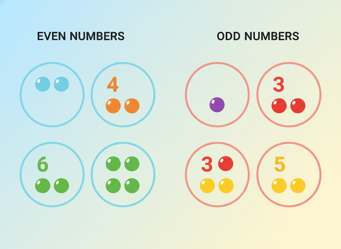 Odd and Even Numbers in the classroom