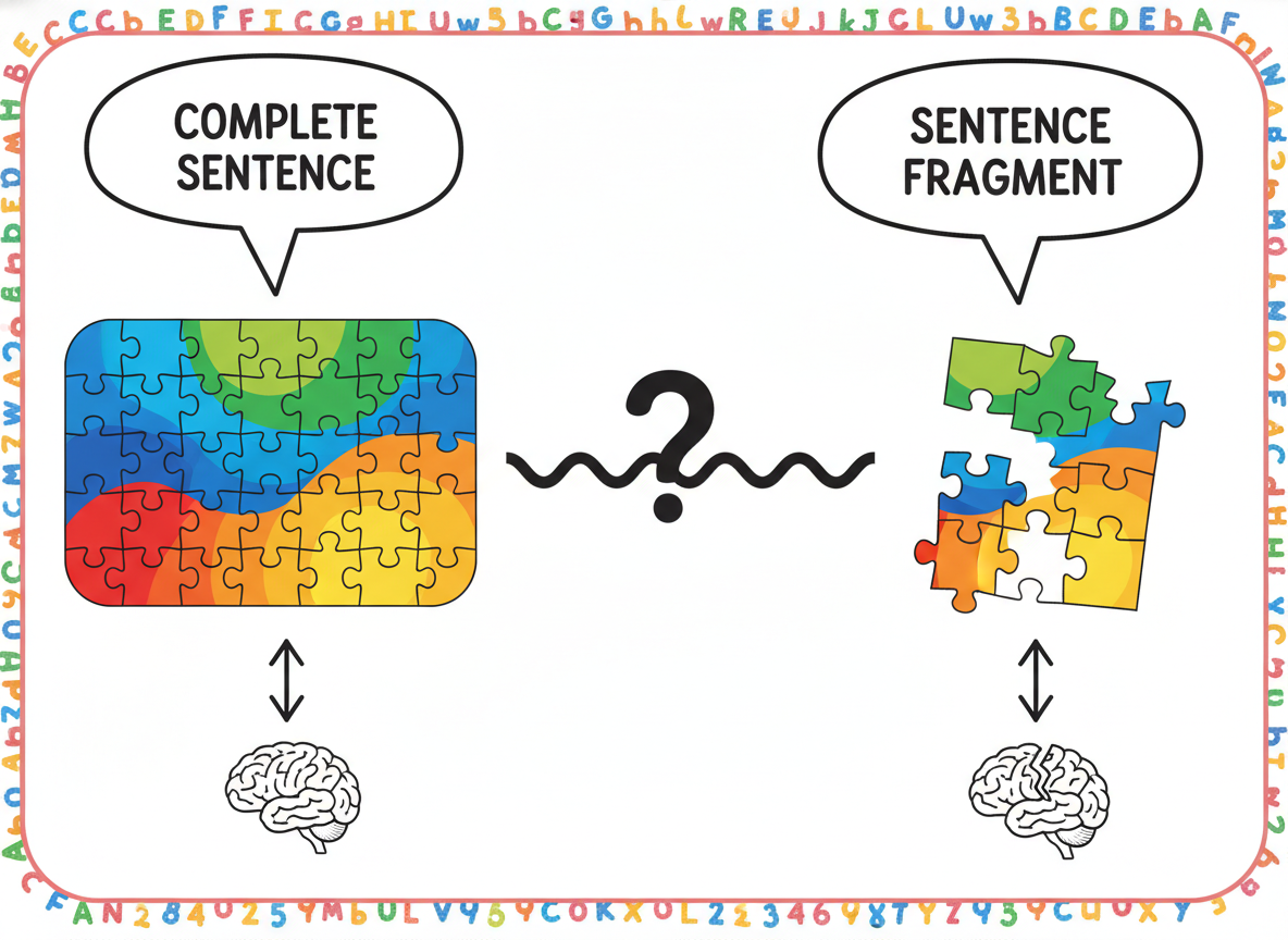 Sentence Fragment in the classroom