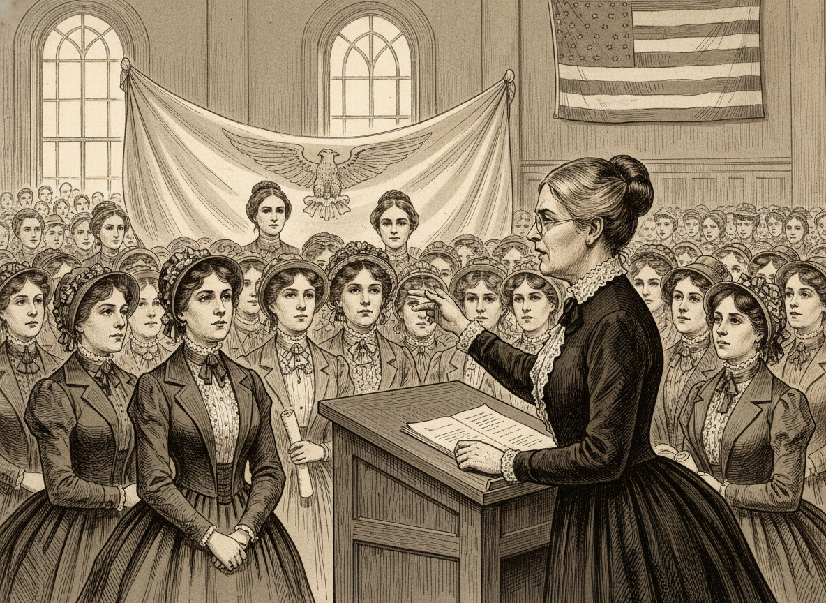 Susan B. Anthony in the classroom