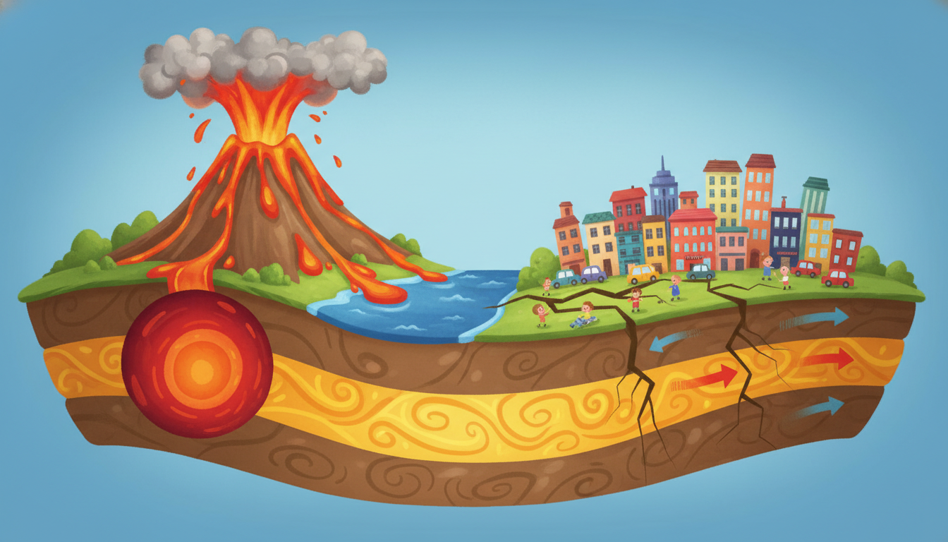 Volcanoes and Earthquakes