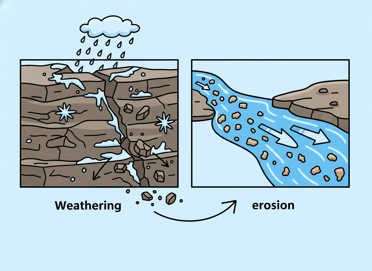 Weathering and Erosion in the classroom