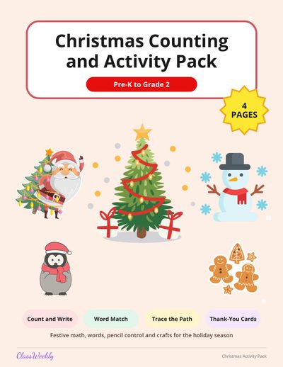 Christmas Counting and Activity Pack