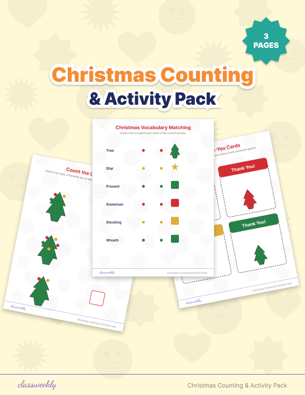 Christmas Counting Pack
