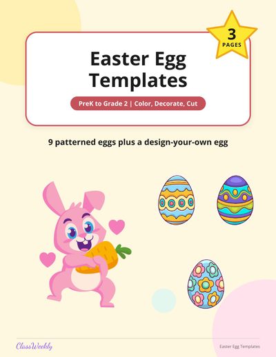 Easter Egg Templates