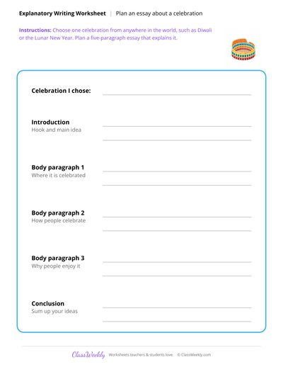 Plan an Essay - Diversity & World Cultures