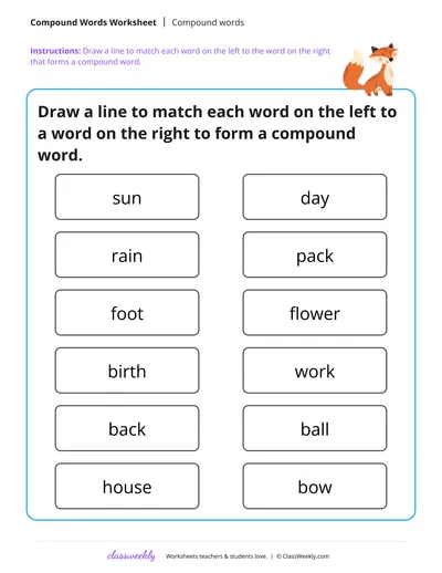 Compound words