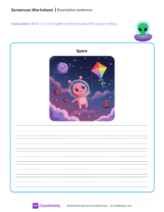 Descriptive sentences