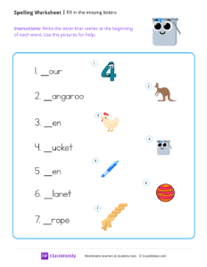 Fill in the missing letters