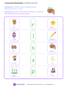 Ending Consonants