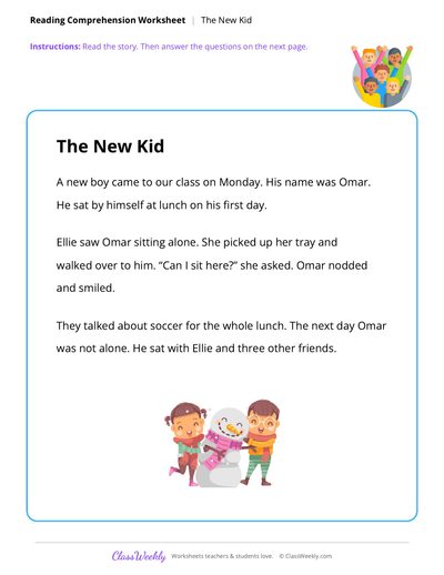 The New Kid - Friendship & Kindness
