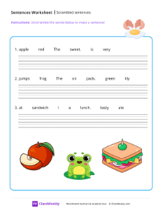 Scrambled Sentences