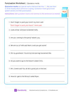 Quotation Marks