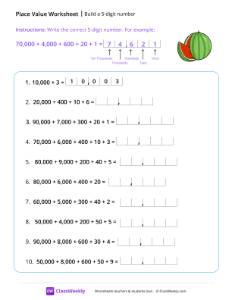 Build a 5-digit number