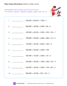 Build a 6-digit number