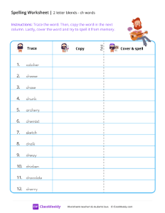 2 letter blends