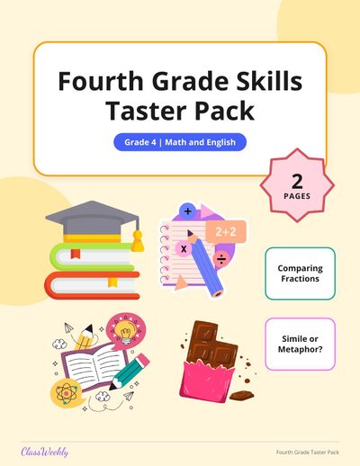 Fourth Grade Skills Taster Pack