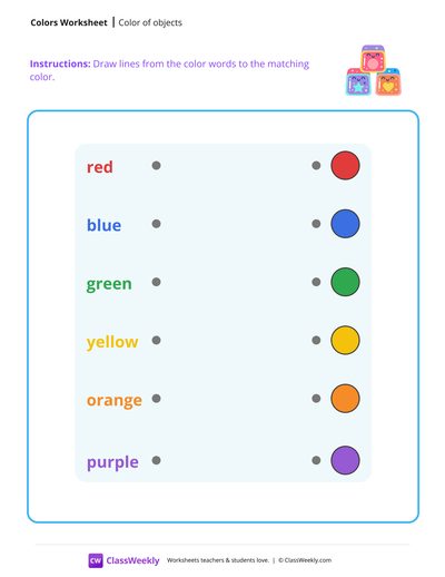 Color of Objects