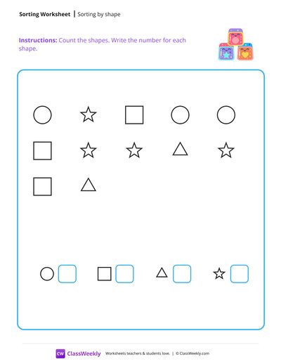 Sort by Shape