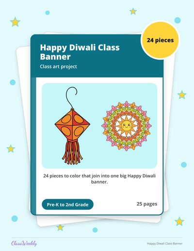 Happy Diwali Class Banner
