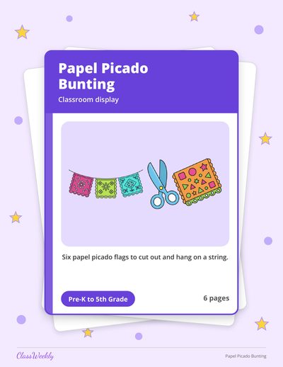 Papel Picado Bunting