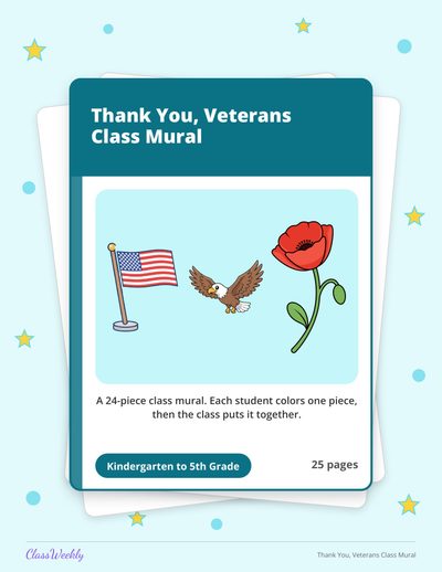 Thank You, Veterans Class Mural