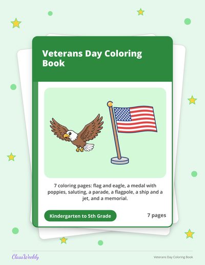 Veterans Day Coloring Book