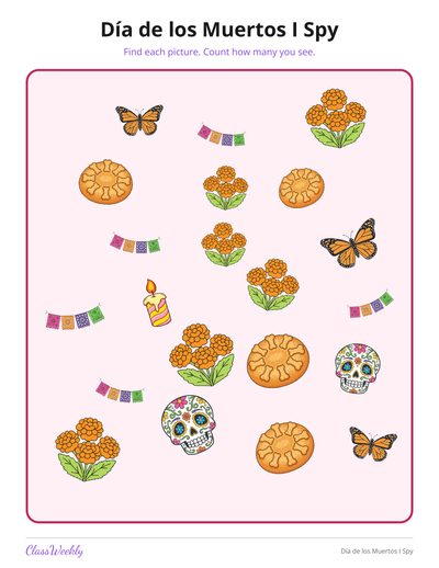 Día de los Muertos I Spy