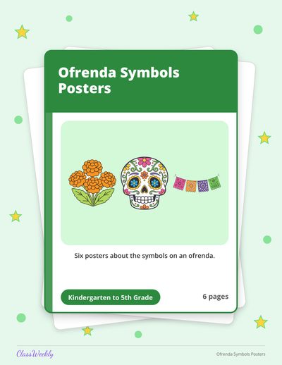 Ofrenda Symbols Posters