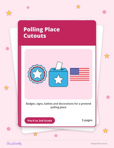 Polling Place Cutouts