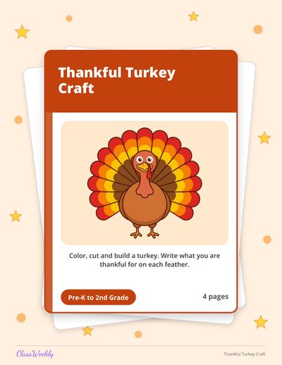 Thankful Turkey Craft