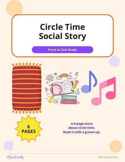Circle Time Social Story