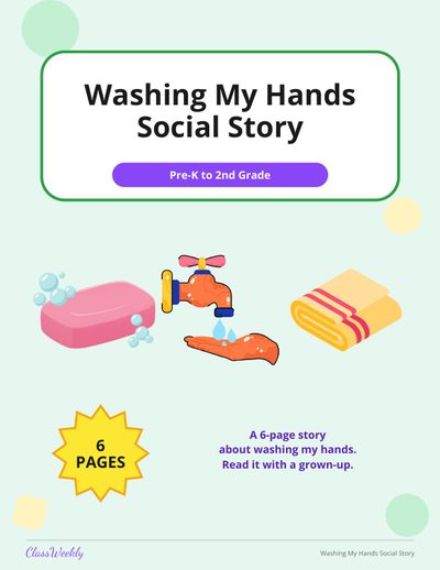 Washing My Hands Social Story