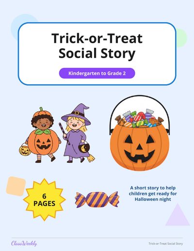 Trick-or-Treat Social Story