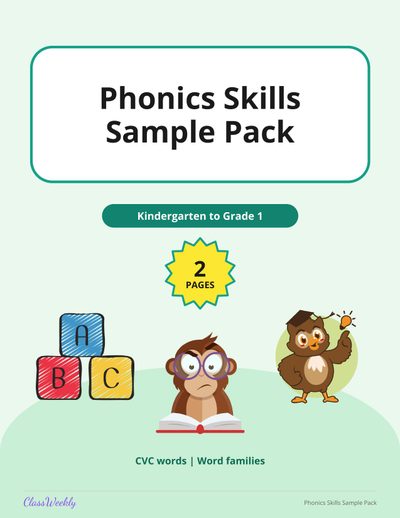 Phonics Skills Sample Pack