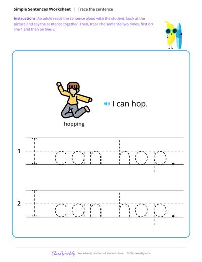 Trace the sentence