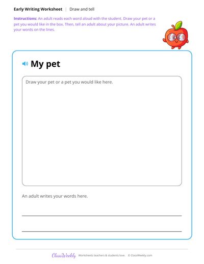 Draw and tell