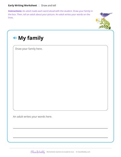 Draw and tell