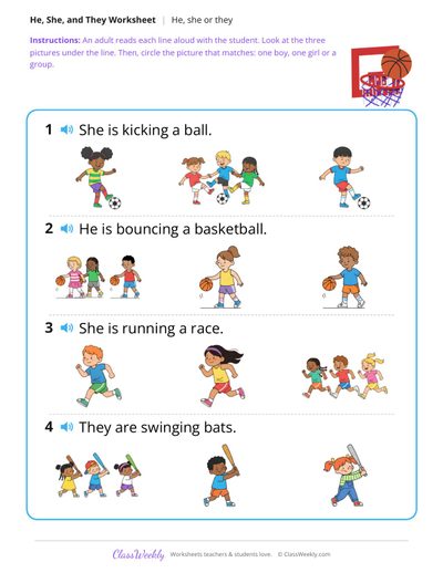 He, she or they