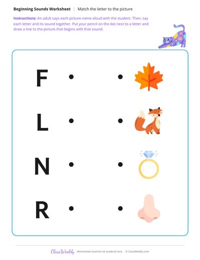 Match the letter to the picture