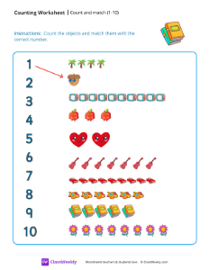 Count and Match (1-10)