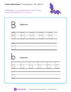 Tracing Letters