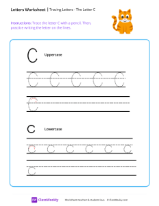Tracing Letters
